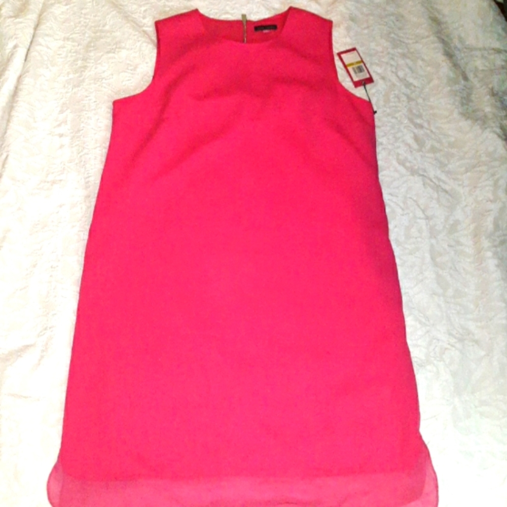Midi pink dress